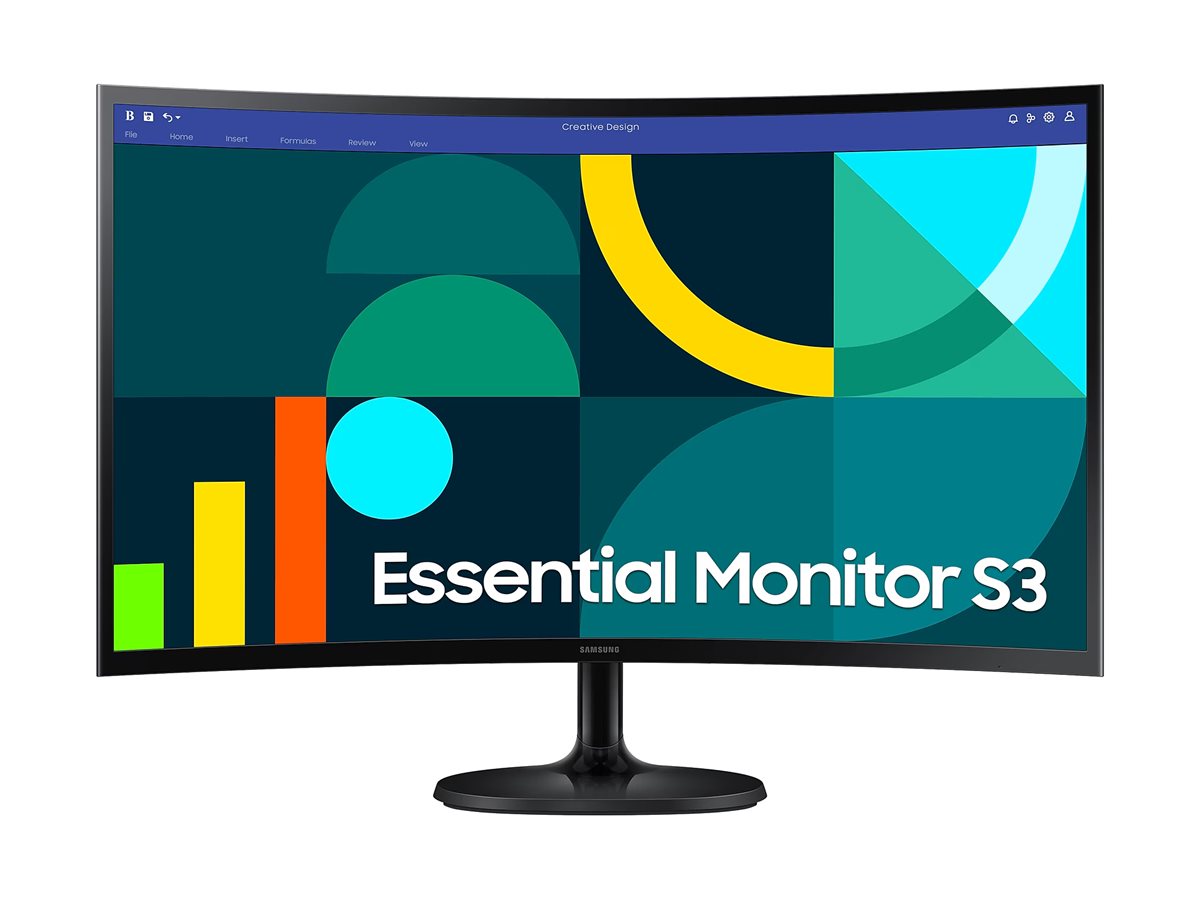 Samsung LS27D360GAUXEN - 27" | Full HD | VA Curved | 100Hz [Energieklasse E] (LS27D360GAUXEN)