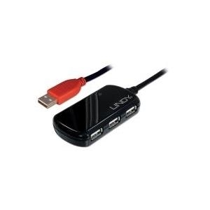 Lindy USB2.0 Active Extension Pro 4 Port Hub (42783)