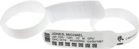 Zebra Z-Band UltraSoft RFID LR (ZIPRD3015155)