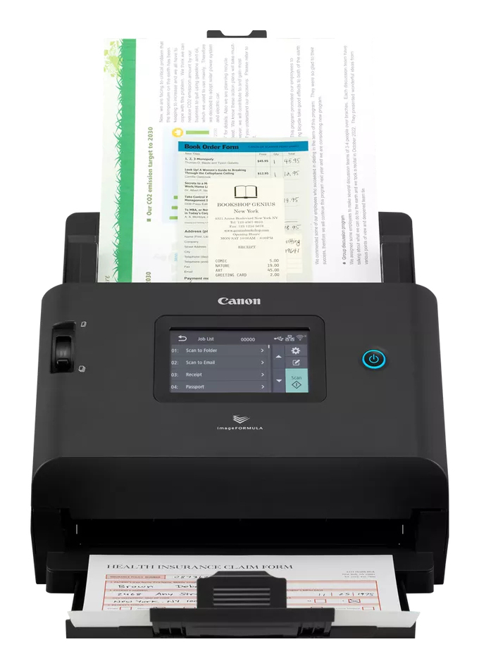 Canon imageFORMULA DR-S350NW A4 600 dpi Dokumentenscanner Schwarz