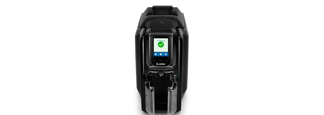 Zebra ZC350 Plastikkartendrucker 300 dpi Schwarz