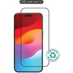 eSTUFF ES501406-10BULK. Markenkompatibilität: Apple, Kompatibilität: iPhone 15 Pro, Schutzfunktion: Kratzresistent, Splitterfrei. Material: Gehärtetes Glas, Produktfarbe: Schwarz, Transparent. Menge pro Packung: 10 Stück(e) (ES501406-10BULK)