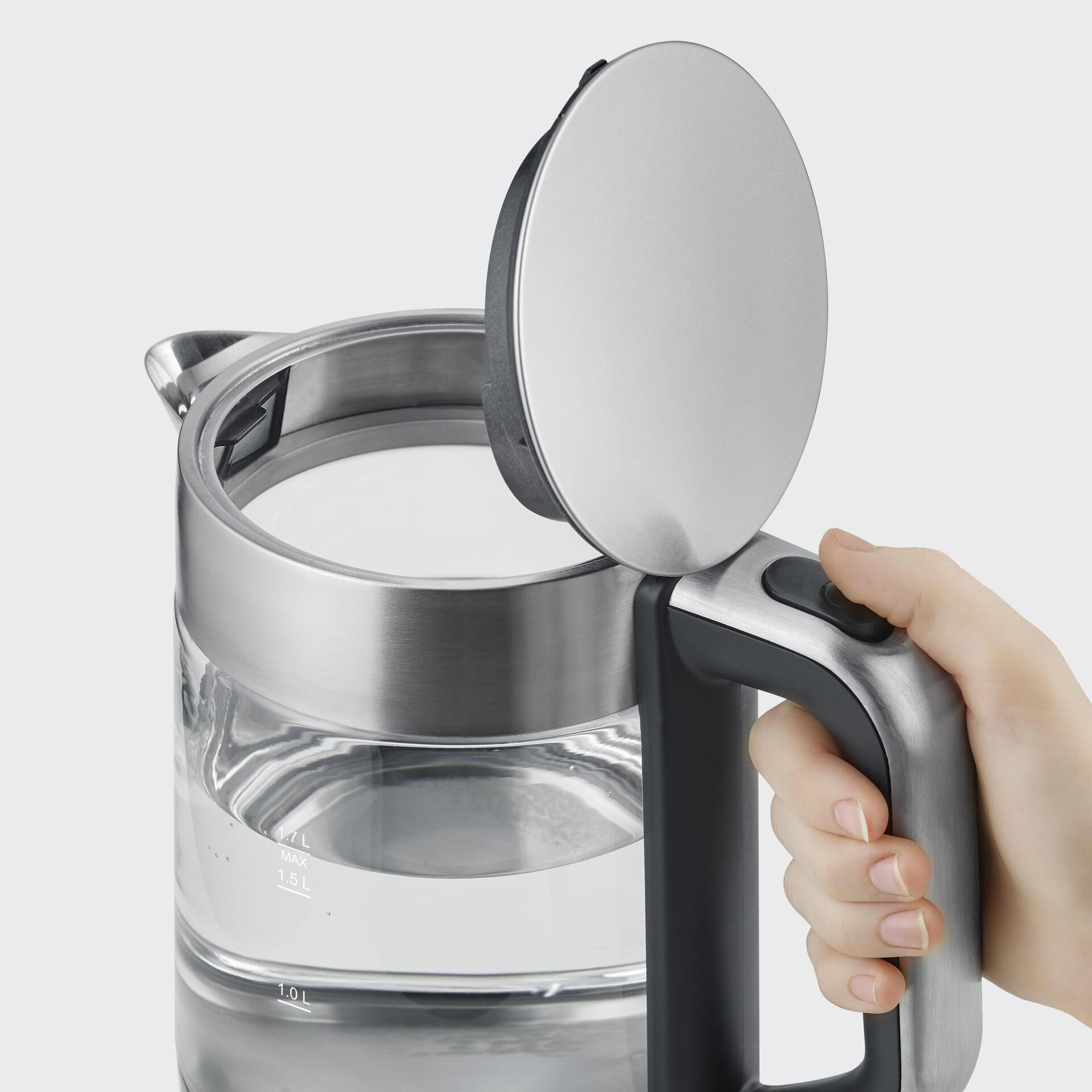 SEVERIN WK 3420 Wasserkocher 1,7 l 2200 W Schwarz
