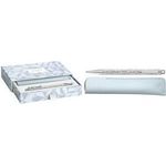 CARAN D'ACHE Schreibgeräte-Set ECRIDOR ALPINE FROST Strichstärke: M, Strichfarbe: schwarz, platinierter - 1 Stück (CC0890.025)