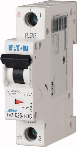 Eaton FAZ-C6/1-DC Stromunterbrecher Miniatur-Leistungsschalter Typ C (279125)
