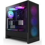 NZXT H5 Flow RGB 2024 schwarz Tempered Glass (CC-H52FB-R1)