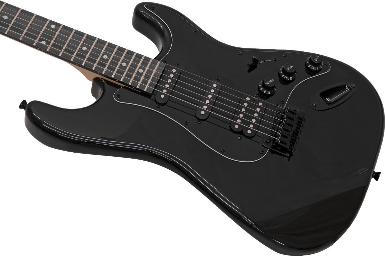 DIMAVERY ST-203 buy E-Gitarre, gothik-schwarz NEU