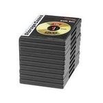 1x10 Hama DVD-Leerhülle mit Folie schwarz 51276 (51276)