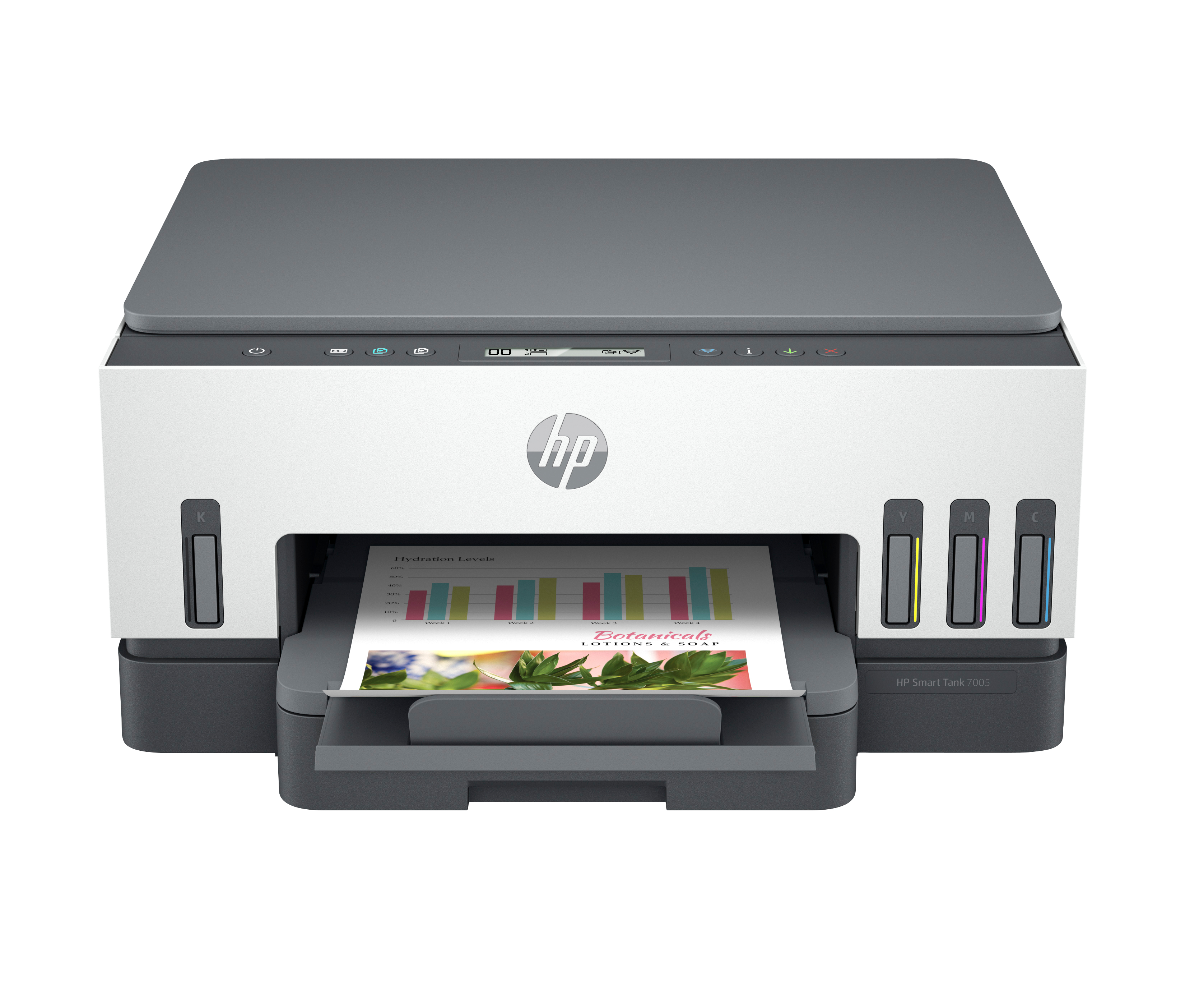 HP Smart Tank 7008 All-in-One Multifunktionsdrucker 4800 x 1200 dpi Weiß, Grau