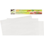 PAPSTAR Butterbrotpapier (B)250 x (L)300 mm, weiß aus Pergament-Ersatz, fettabweisend, aromaschützend, - 1 Stück (14300)