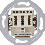 Kopp 1 Stück Einsatz TAE-Steckdose Aluminium 33369392 (33369392)