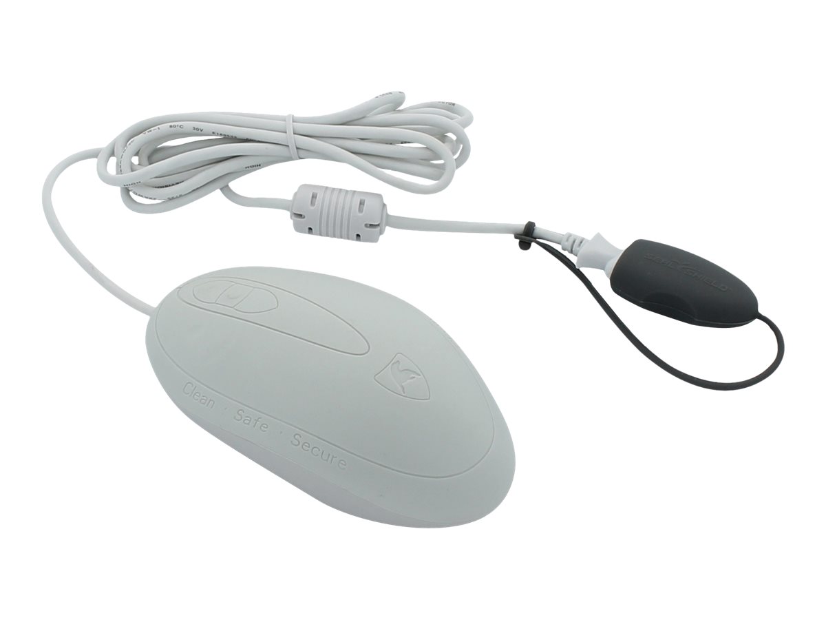 Seal Shield Waterproof SSWM3 Optische Maus PS/2, USB Weiß