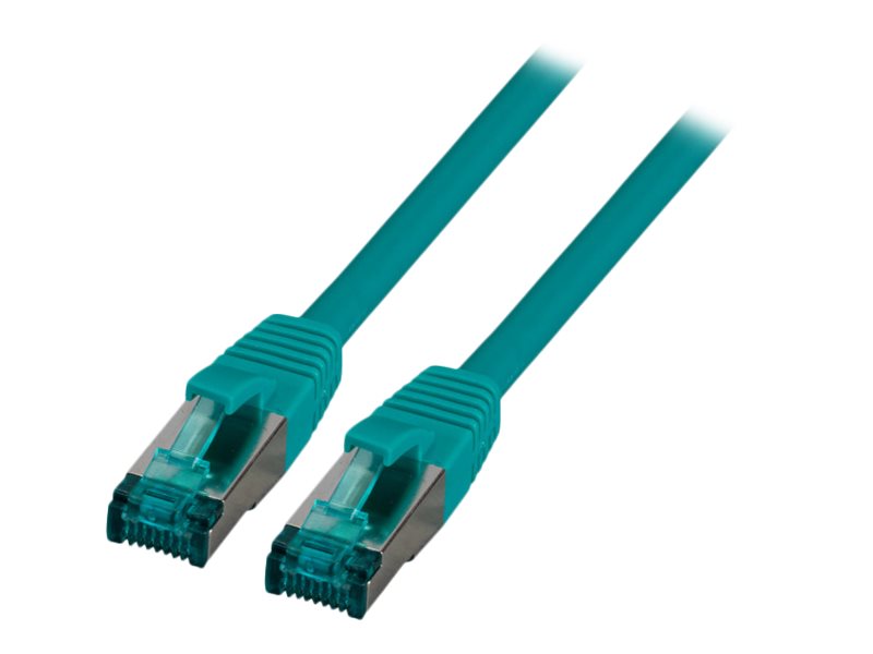 EFB-Elektronik RJ45 Patchkabel Cat.6a S/FTP LSZH 0,25m Grün