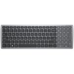 DELL KB740 Tastatur RF Wireless + Bluetooth QWERTY Nordisch Grau - Schwarz (KB740-GY-R-NOR)