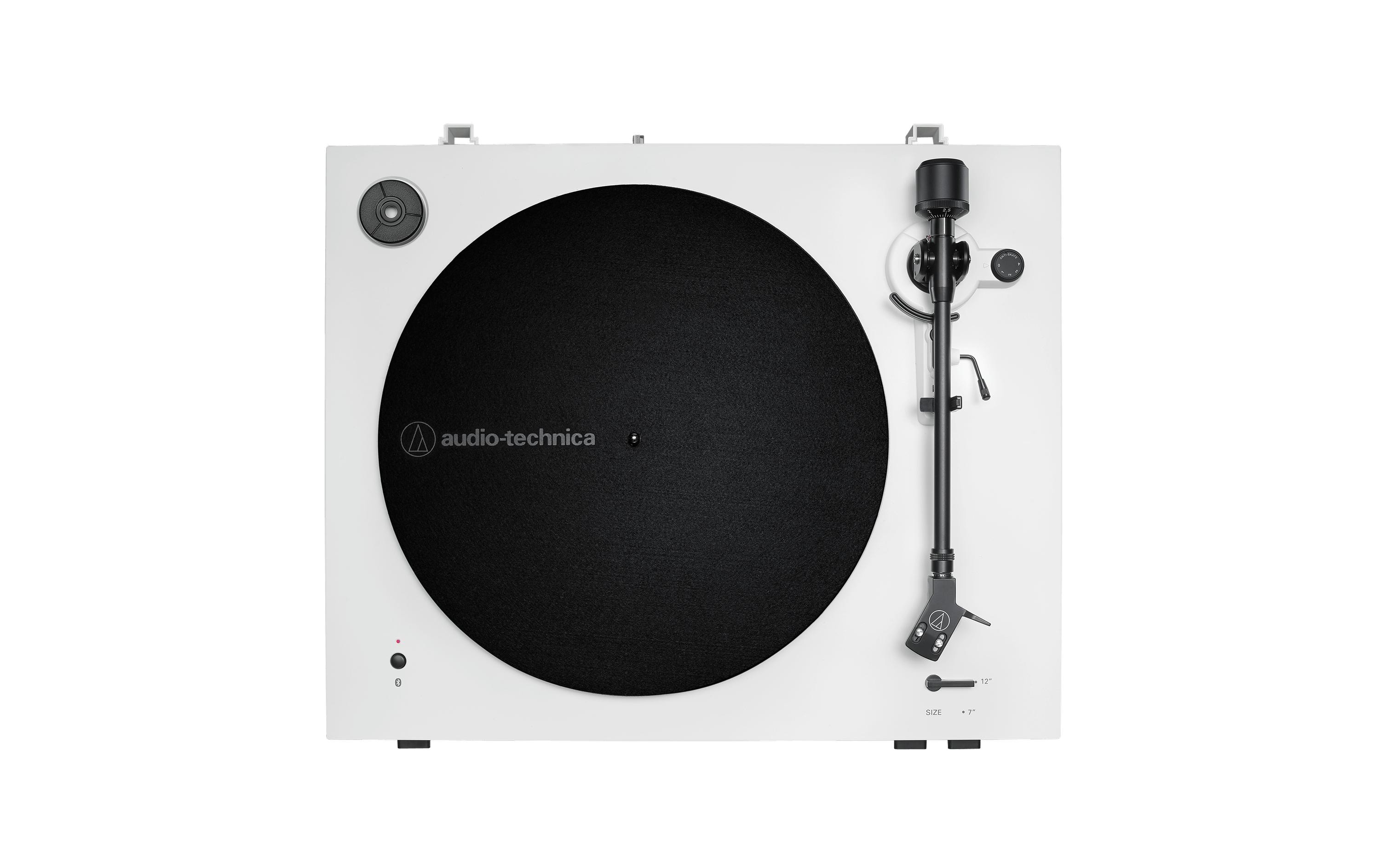 Audio-Technica AT-LP3XBTWH Plattenspieler Vollautomatisch mit Riemenantrieb 33 1/3, 45 RPM Bluetooth Weiß