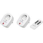 Sygonix RSL Funk-Steckdosen-Set Zwischenstecker Schaltleistung (max.) 2000 W Reichweite max. (im Freifeld) 30 m (SY-3523502)