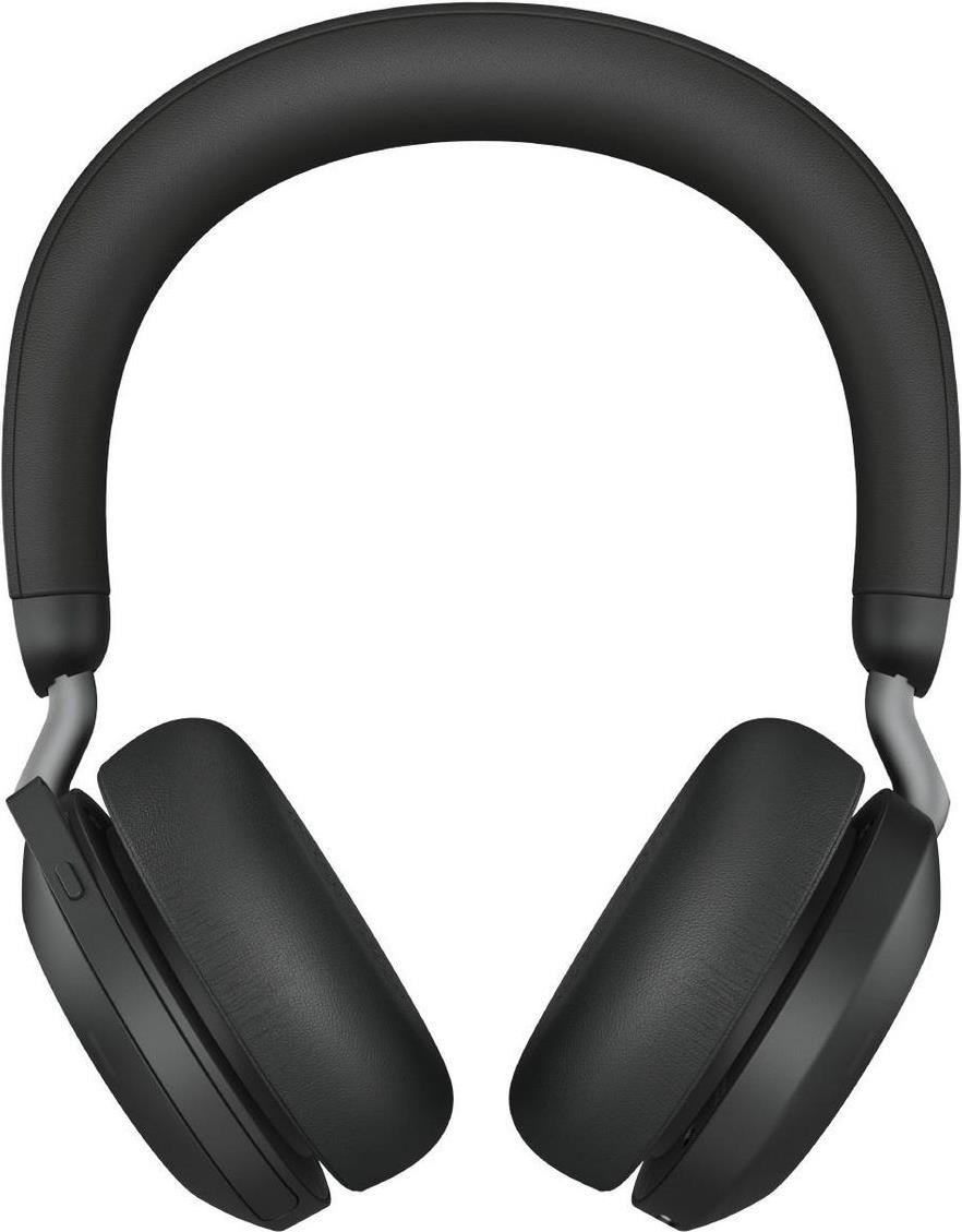 Jabra Evolve2 75 On-Ear Headset Bluetooth ANC USB-A Schwarz