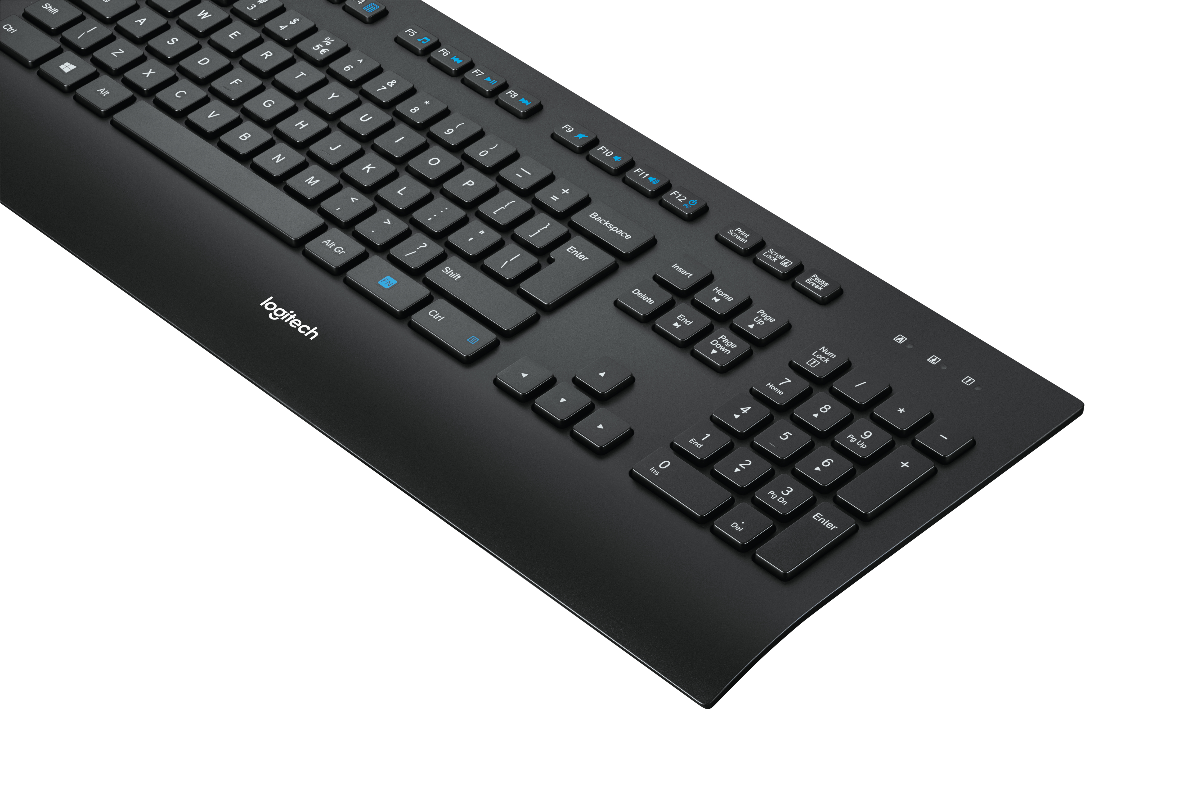 Logitech K280e Tastatur AZERTY USB Schwarz