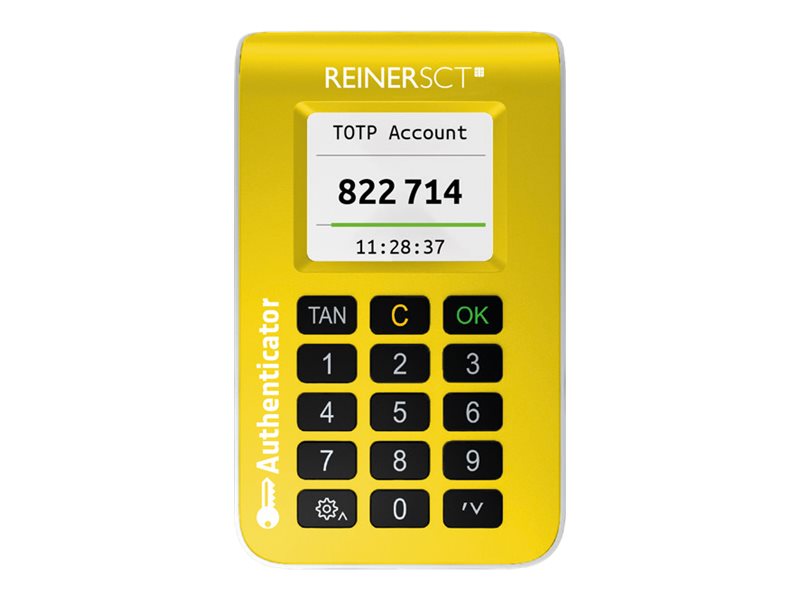 ReinerSCT Hardware-Authenticator 2708015-000 Weiß, Gelb
