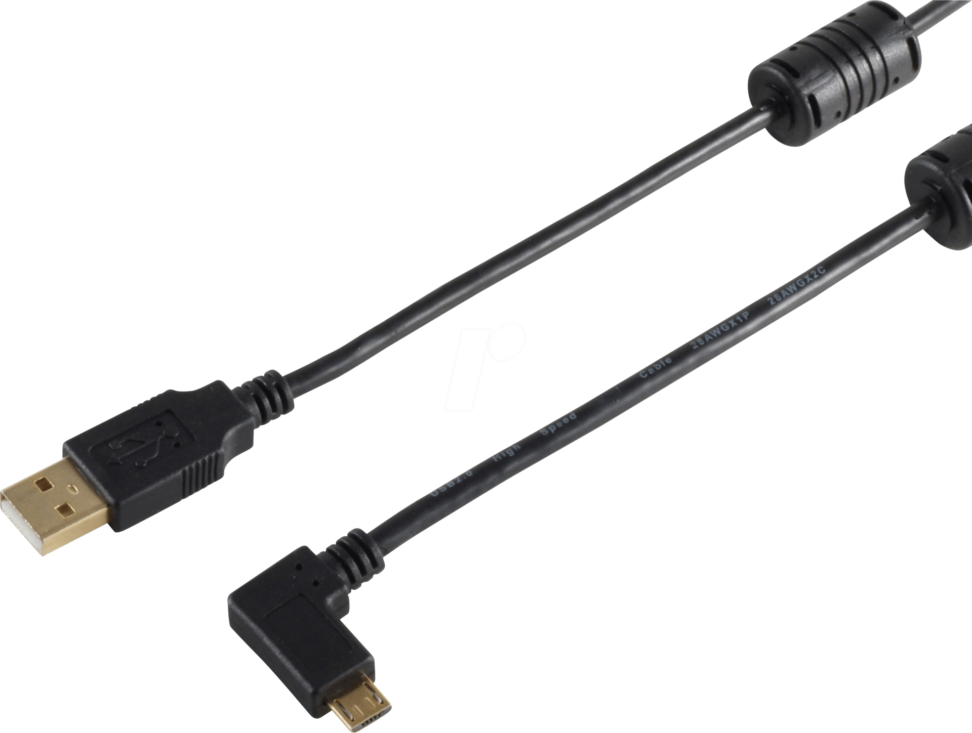 shiverpeaks BS13-10001 USB Kabel 1 m 2.0 USB A Micro-USB B Schwarz (BS13-10001)