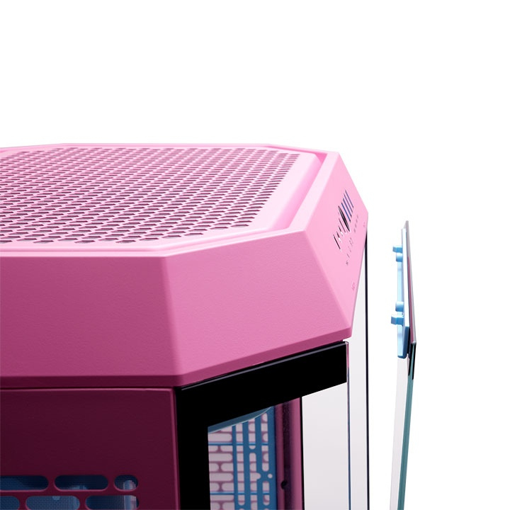 Thermaltake The Tower 600 Midi Tower Tempered Glas (3x) Bubble Pink