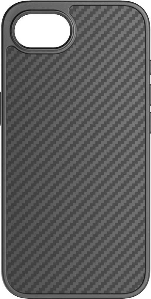 Black Rock Cover Robust Carbon für Apple iPhone 16e, Schwarz (00229685)