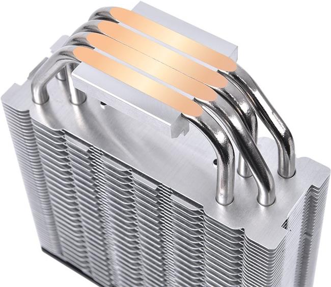 Thermaltake TOUGHAIR 510 Prozessor-Luftkühler 2x 120 mm Schwarz/Silber