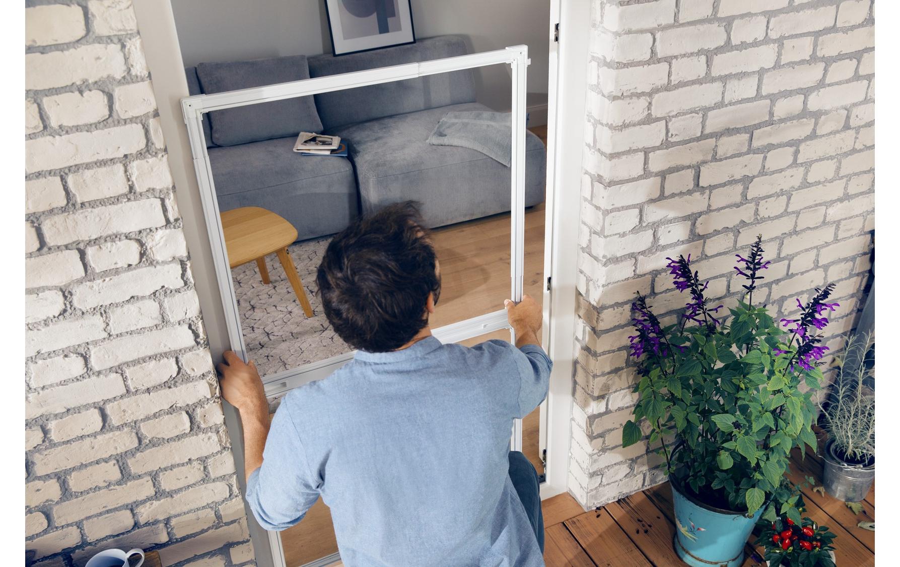 tesa Falt Fliegengitter Anthrazit
