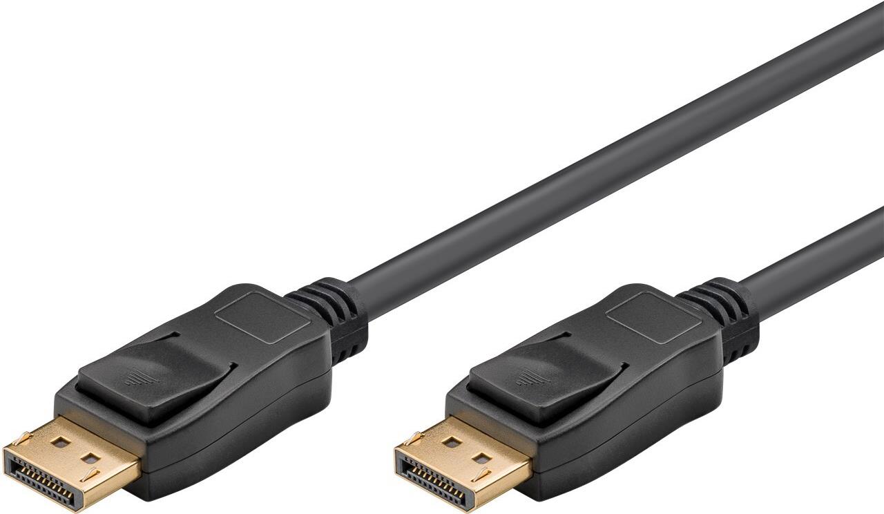 Goobay DisplayPort™-Kabel 1.4, zertifiziert, 32,4 Gbit/s (74779)