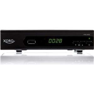 Xoro HRS 8659 digitaler Satelliten-Receiver mit LAN Anschluss (HDTV, DVB-S2, HDMI, SCART, USB 2.0 Media Player) schwarz (SAT100488)