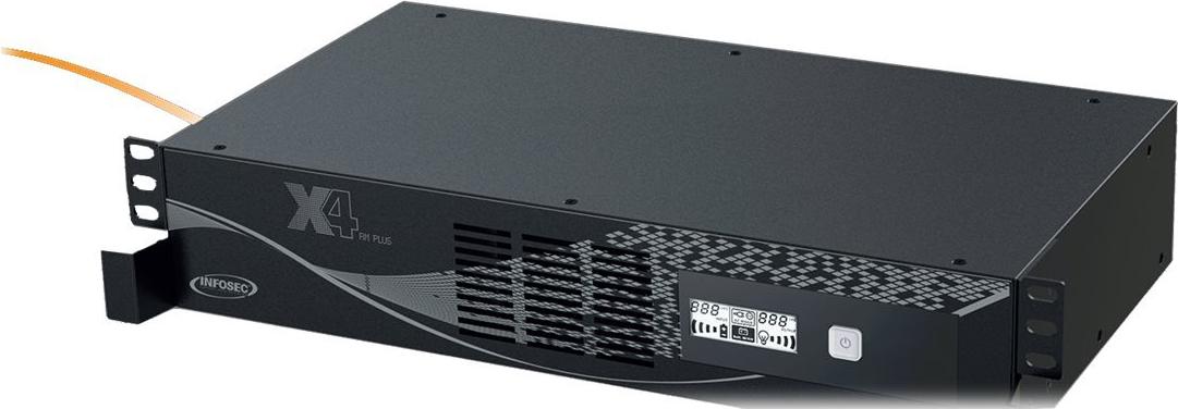 Infosec X4 RM Plus 600 USV Line-Interaktiv 600 VA 360 W Rackmount 2U Schwarz