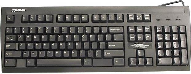 Hewlett Packard Enterprise Compaq PS/2 Tastatur PS/2 Holländisch Schwarz (244000-331)