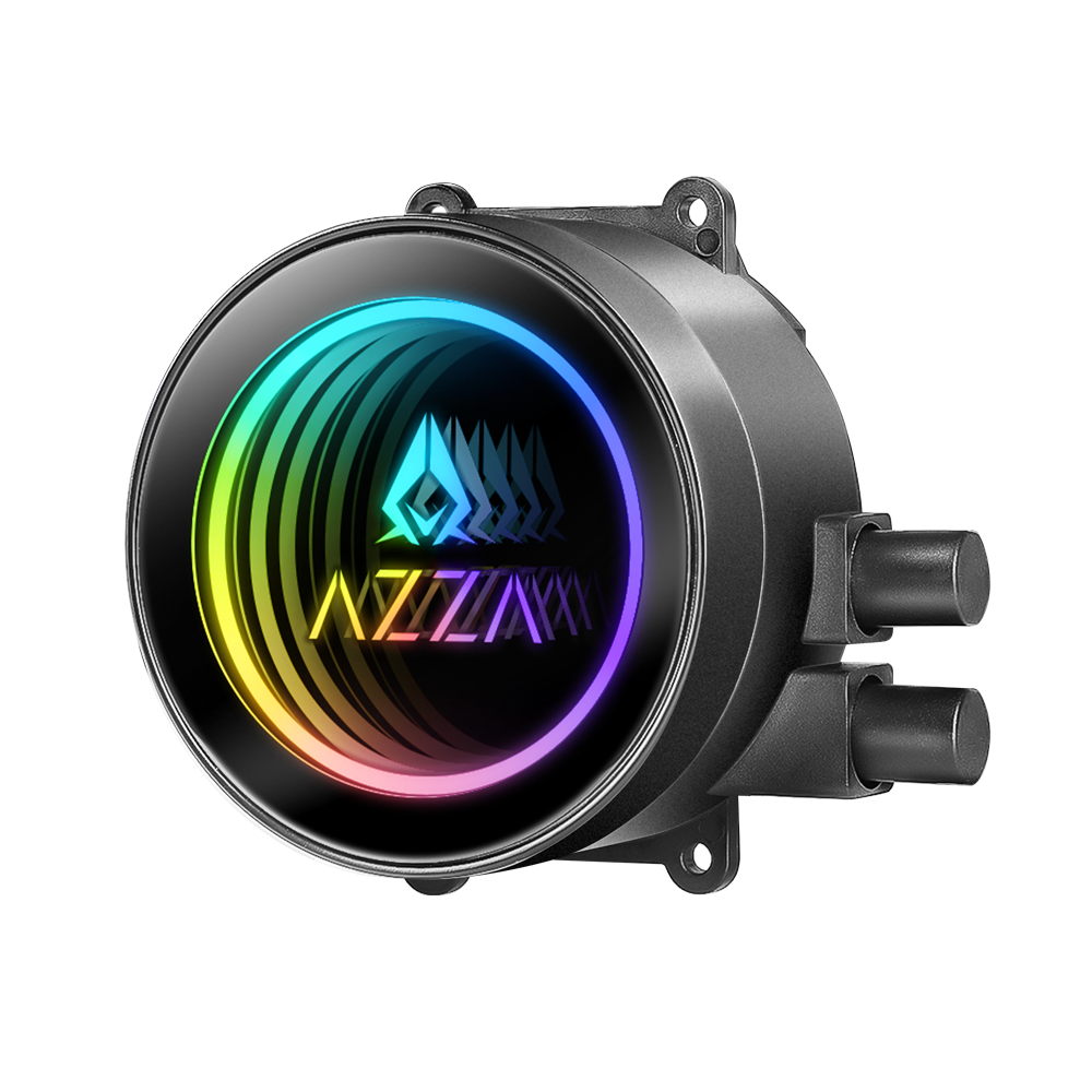 Azza LCAZ-360C-ARGB Flüssigkeitskühlung 360 mm 3x 120 mm Schwarz