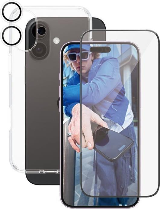 PanzerGlass CARE by PG 3-in-1 Bundle iPhone16 6.7 (B1355+2863+1285)