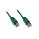 Patchkabel S-STP (PIMF), Cat 6, grün, 5,0 m Patchkabel mit besonders schmalem Knickschutz (71505G)