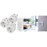 3 brennenstuhl Comfort-Line Mini Funksteckdosen (1507070)