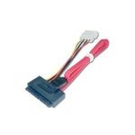 Lindy SATA-Kabel interne Stromversorgung, 4-polig, 7-poliges SATA (33365)