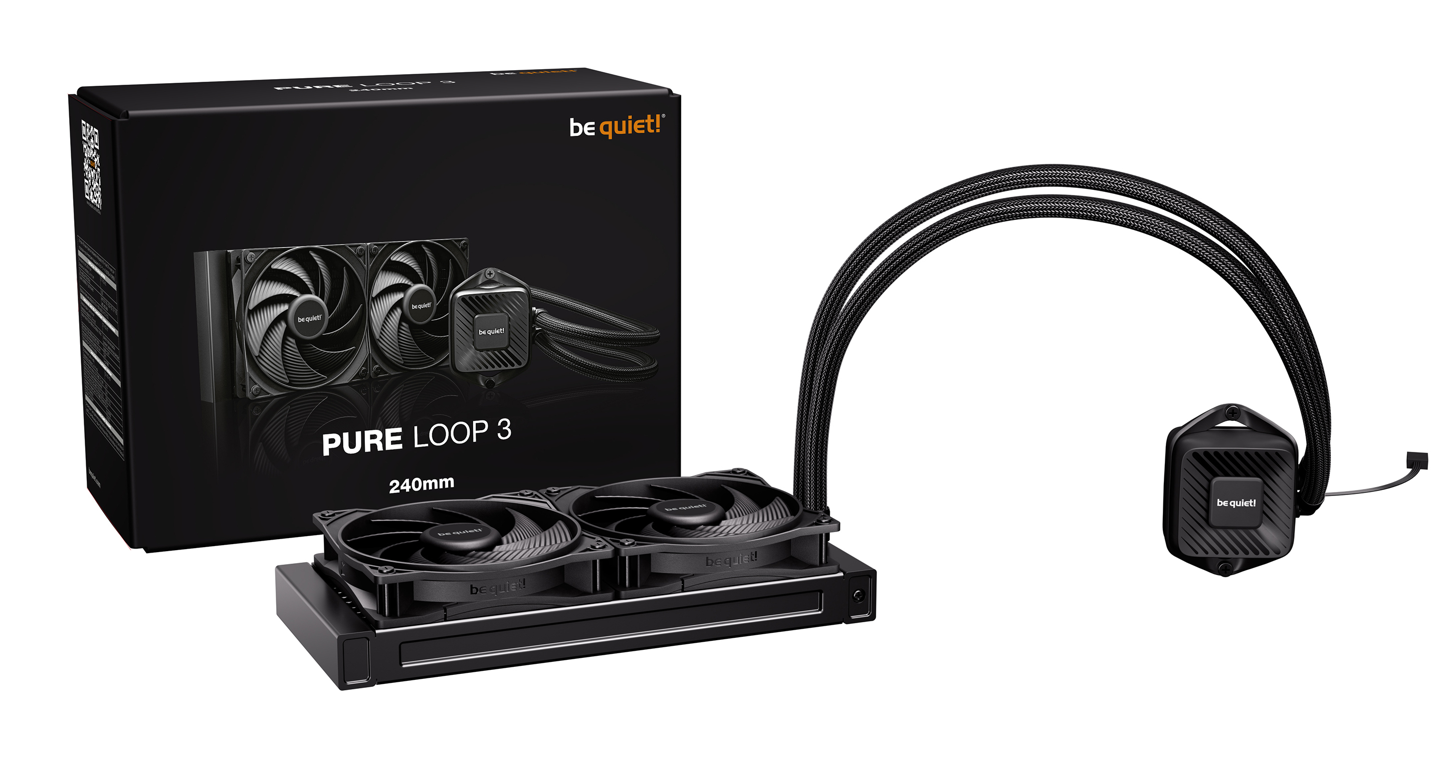 be quiet! Pure Loop 3 240mm Prozessor-Flüssigkeitskühlsystem Schwarz