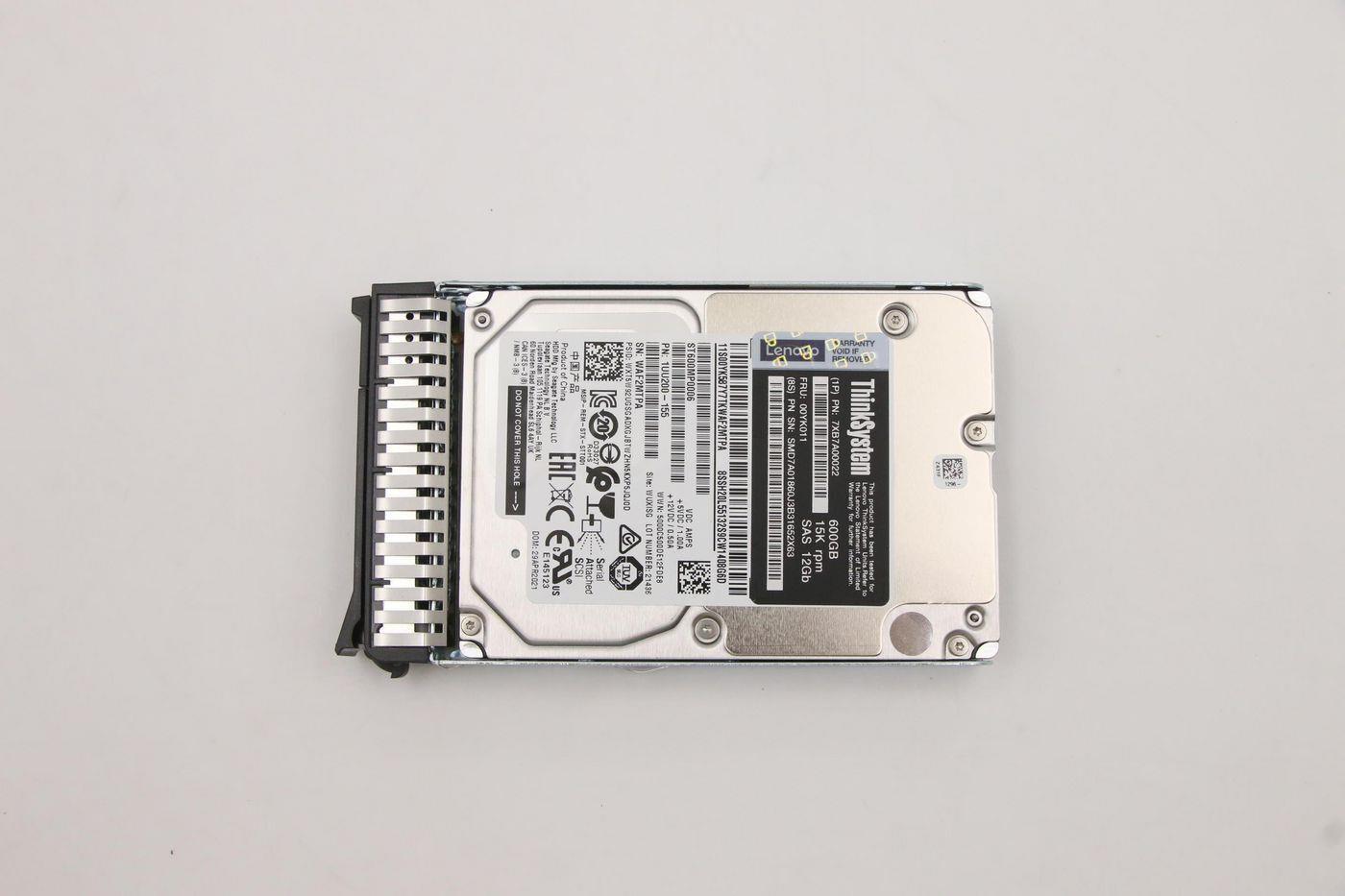 Lenovo 2.5" 600GB SAS 512n HDD (00YK011)