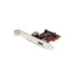 StarTech.com 2 Port USB3.0 SuperSpeed PCI Express Schnittstellenkarte mit UASP Unterstützung (PEXUSB3S11)