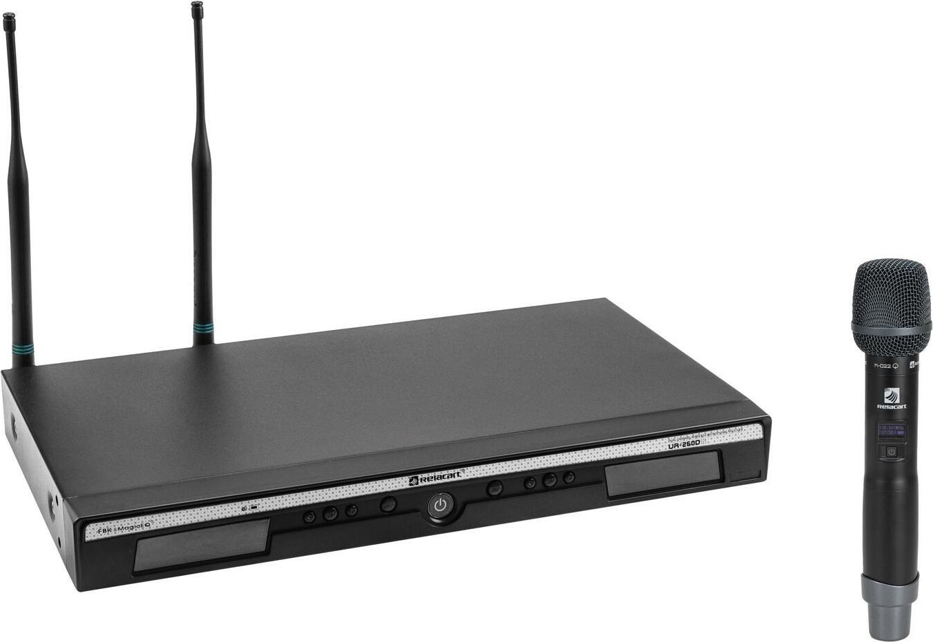 RELACART UR-260D 2-Kanal-UHF-System 522-554 MHz (13055179)
