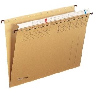 LEITZ ALPHA Hängemappe, A4, mit Organisationsleiste, natron (1935-00-00)