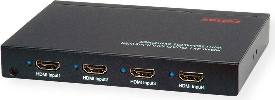 ROLINE 14.01.3569 HDMI Schwarz Metall 1920 x 1080 Pixel 