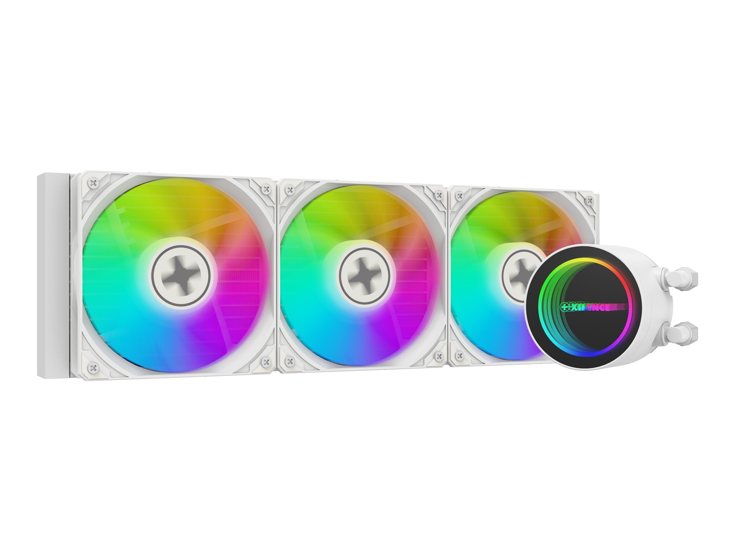 Xilence Gaming Series LiQuRizer LQ360W ARGB 360 mm Wasserkühlung Weiß