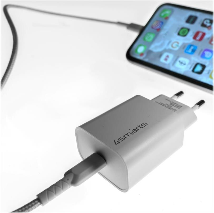 4smarts VoltPlug Netzteil 20 Watt 3 A PD USB-C 465575 