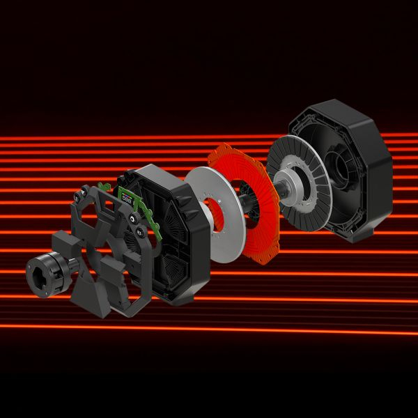 Thrustmaster T598-P Direct Drive Force Feedback Lenkrad Schwarz, Rot