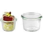 APS Weck-Gourmetglas, Sturz-Form, 80 ml, 12er Set Durchmesser: 60 mm, Höhe: 55 mm, ohne Deckel - 1 Stück (82370)