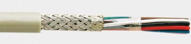 LIYCY 6x0,75 Eca grau Ring 100m farbcodierte Adern nach DIN 47100 100 (LIYCY6x0,75RG100)