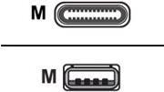 PARAT USB Daten-/Ladekabel - USB Typ-A auf USB-C - Länge 0,5m - schwarz