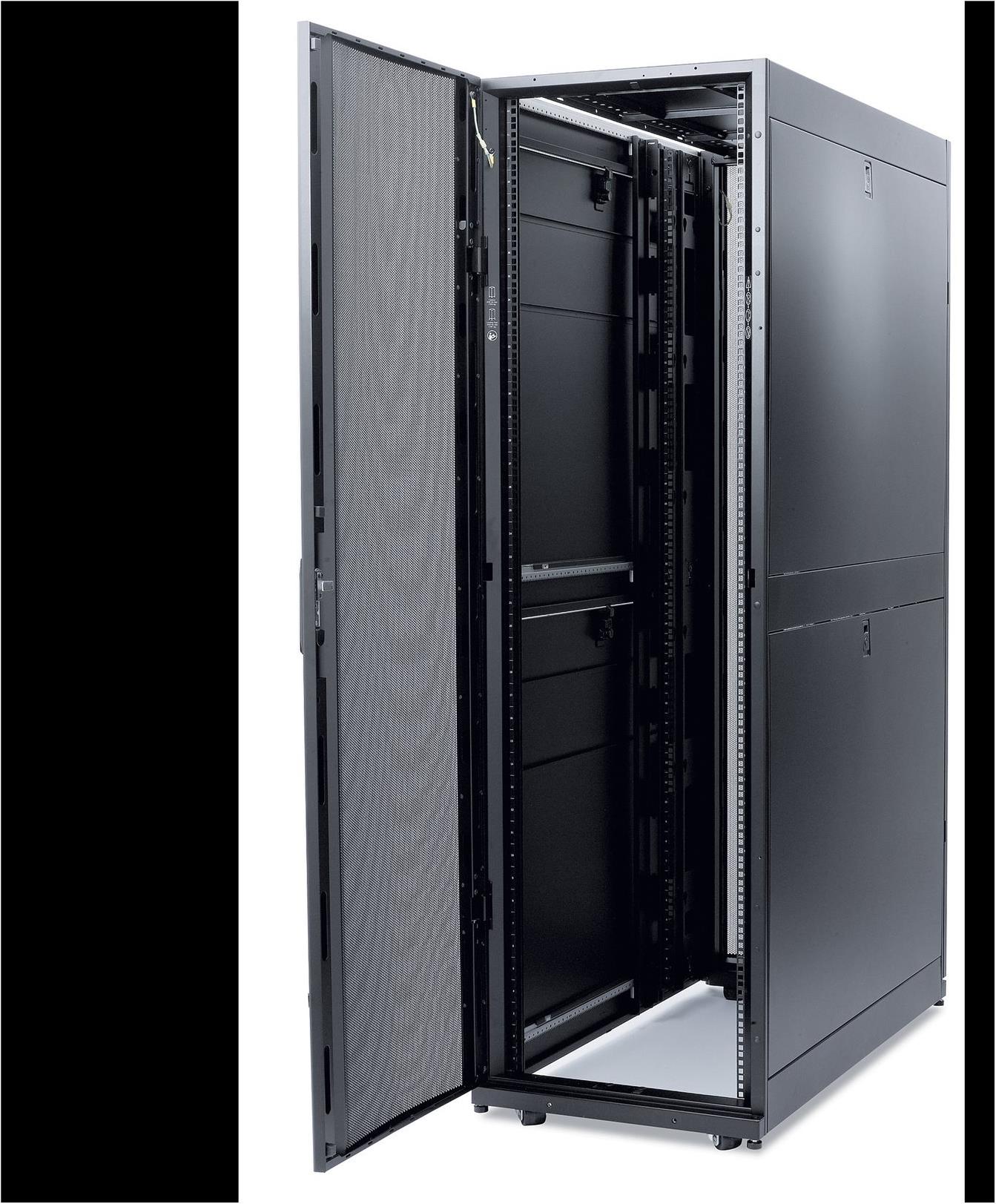 APC NetShelter SX 42U Netzwerkschrank 600x1200mm Schwarz
